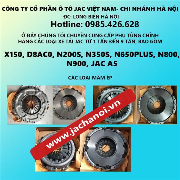 Các loại mâm ép ô tô JAC
