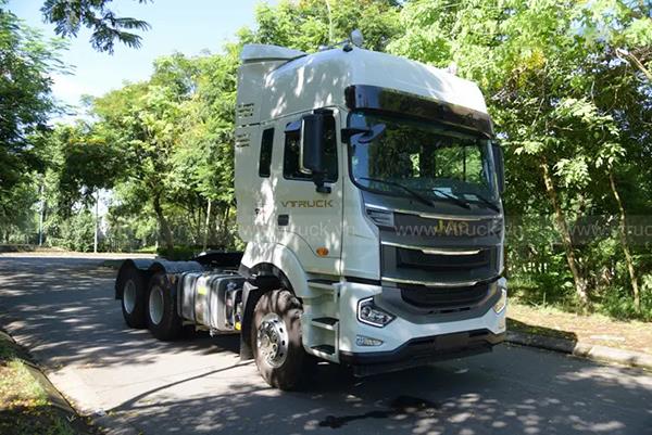 ĐẦU KÉO A5 480HP CẦU LÁP LỐP 12.00R20