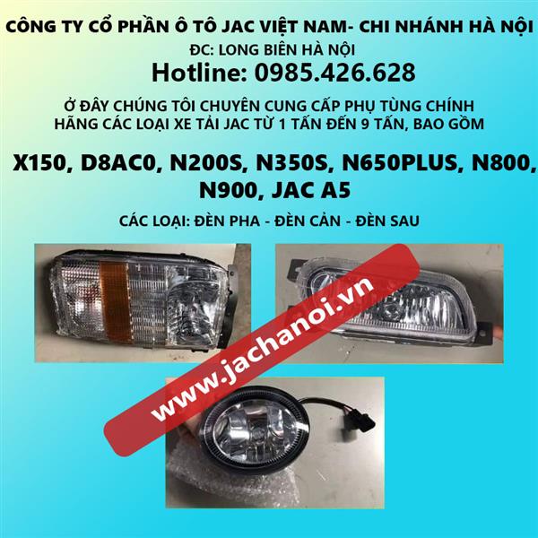 Các loại đèn ô tô JAC- Đèn cản A5