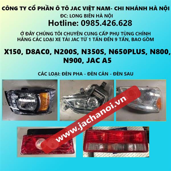Các loại đèn ô tô JAC