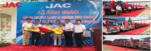 BÀN GIAO LÔ 60 XE JAC LD141