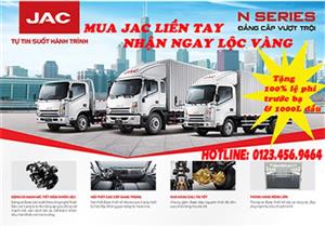 Mua JAC liền tay nhận ngay lộc vàng