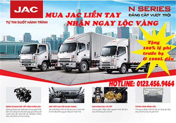 Mua JAC liền tay nhận ngay lộc vàng