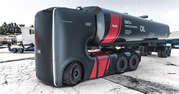 Ý tưởng độc đáo cho xe tải Audi